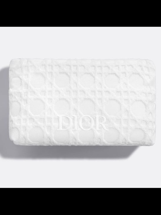Dior Handbags - Dior White Textured Cosmetic Bag NWT